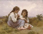 Adolphe William Bouguereau Childhood Idyll  (mk26) oil painting on canvas
